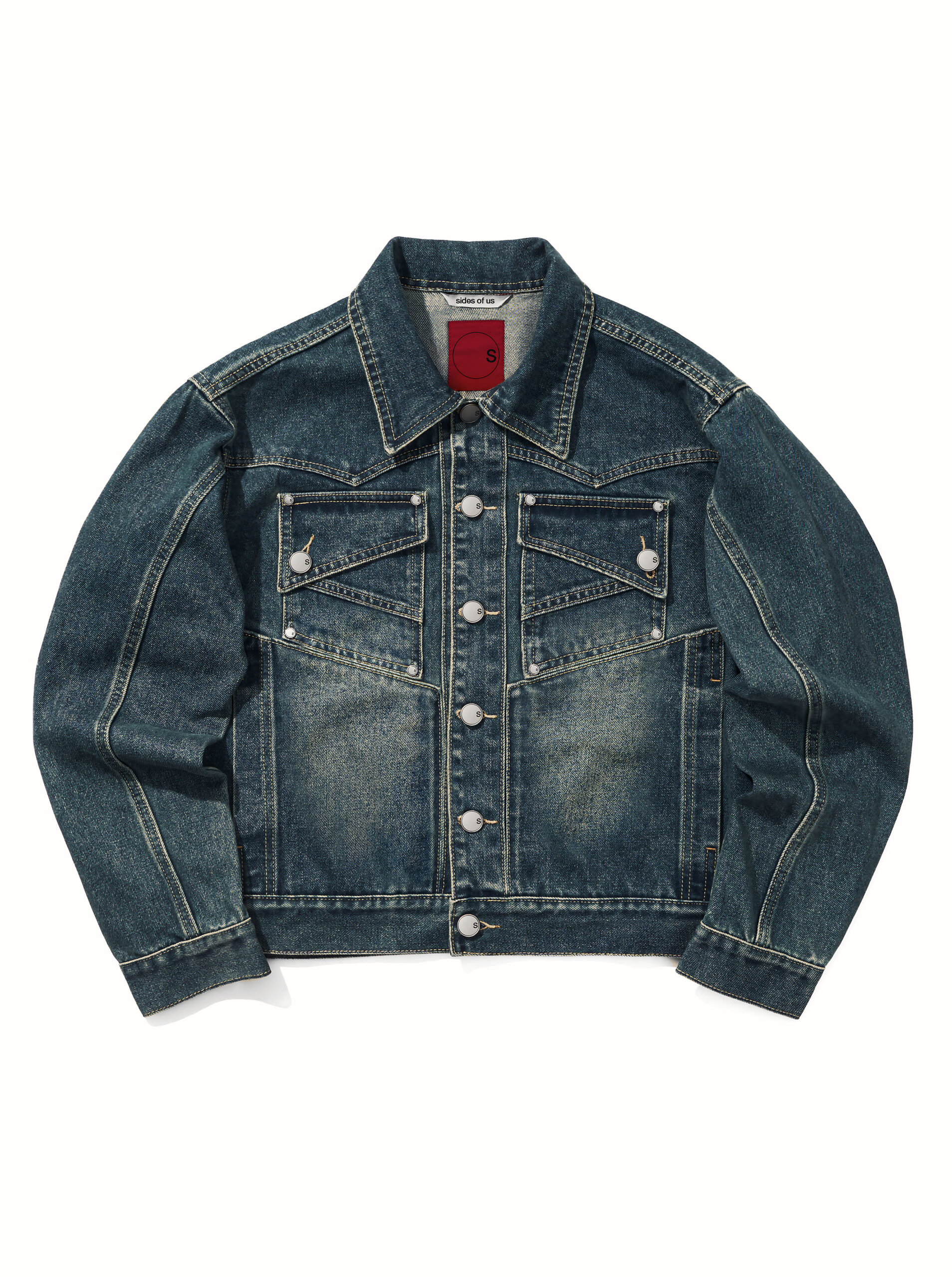 BOXY VINTAGE DENIM JACKET