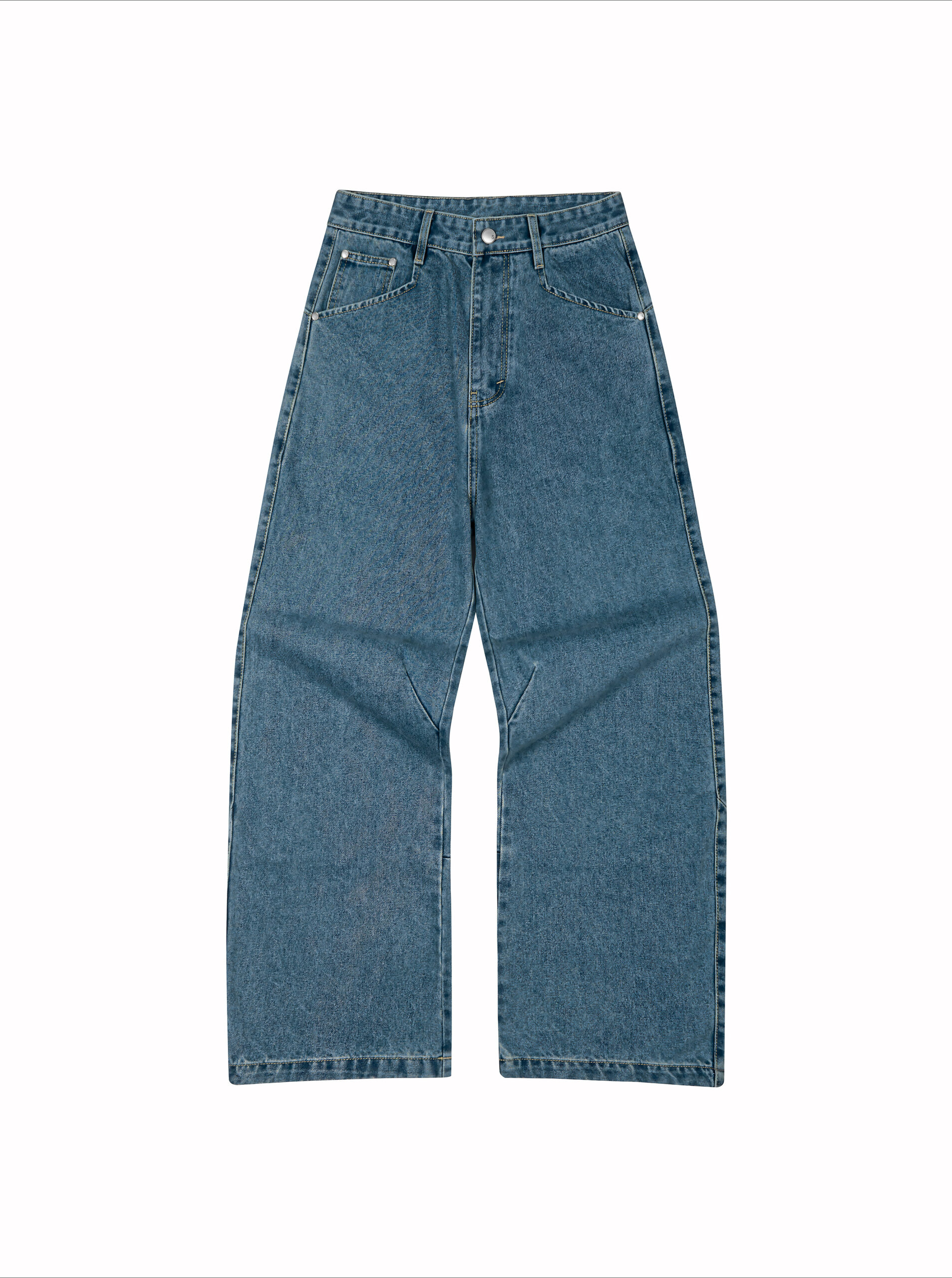 LOOSE FIT VINTAGE DENIM PANTS