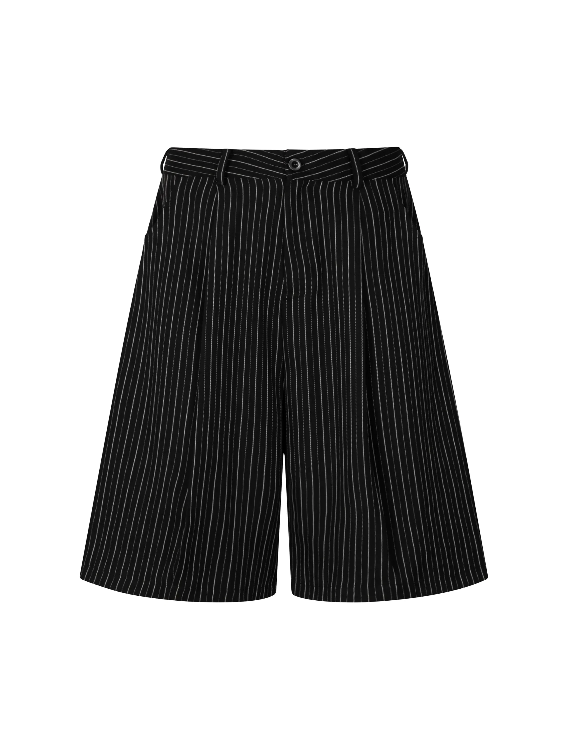 PINSTRIPE SHORTS