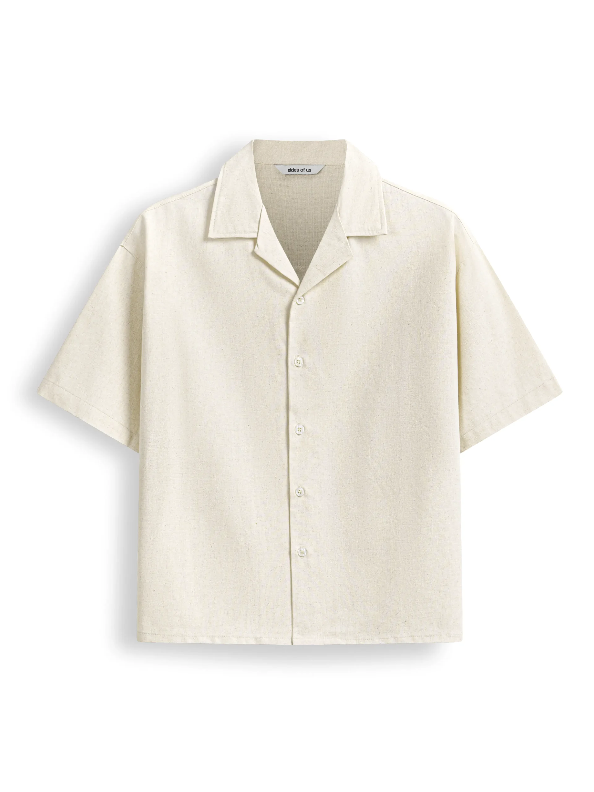 LINEN BOXY SHIRT