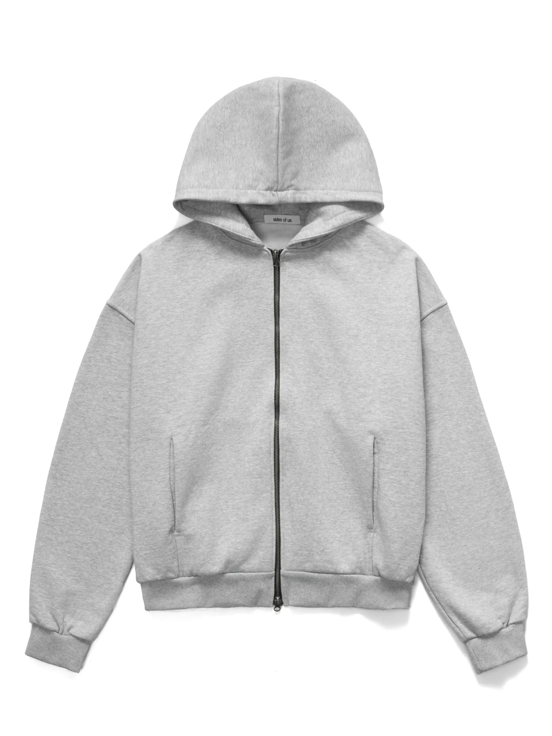 BLANK ZIP HOODIE