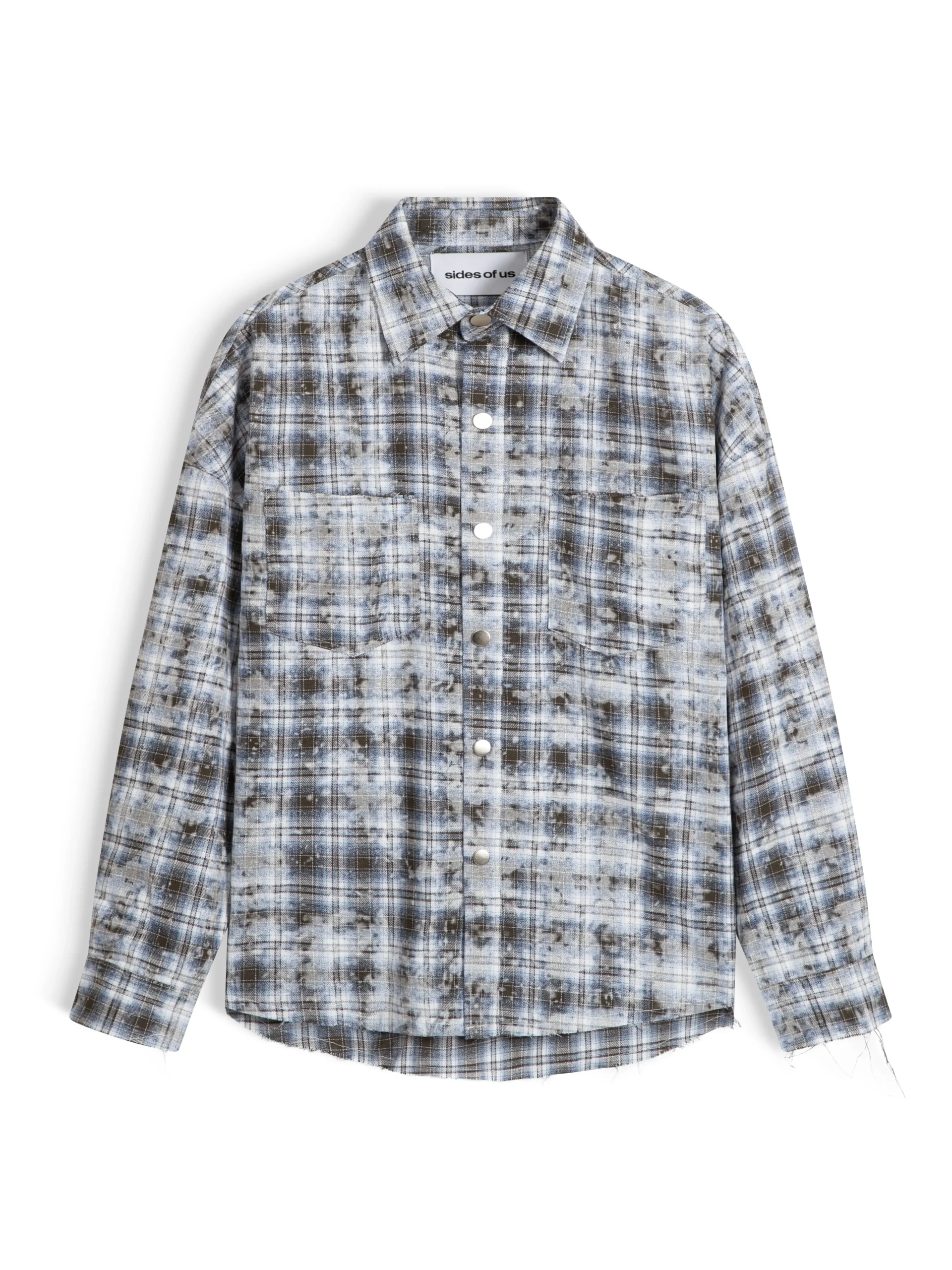BLEACH EFFECT FLANNEL